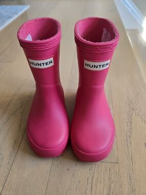 Hunter Pink Rain Boot